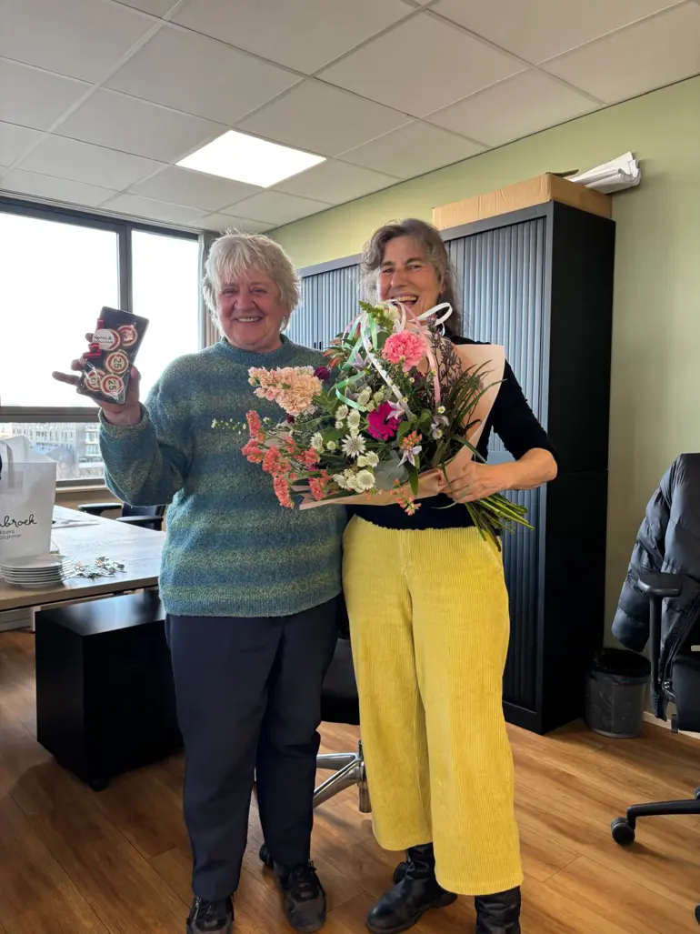 Hetty 25 jaar in dienst 30-03-2025
